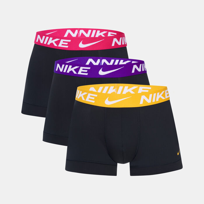 Nike Men's Dri-FIT Essential Micro Briefs (3 Pack) Black image number 3