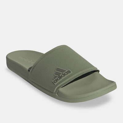 adidas Men's Adilette Comfort Slides Green adidas Men's Adilette Comfort Slides Green