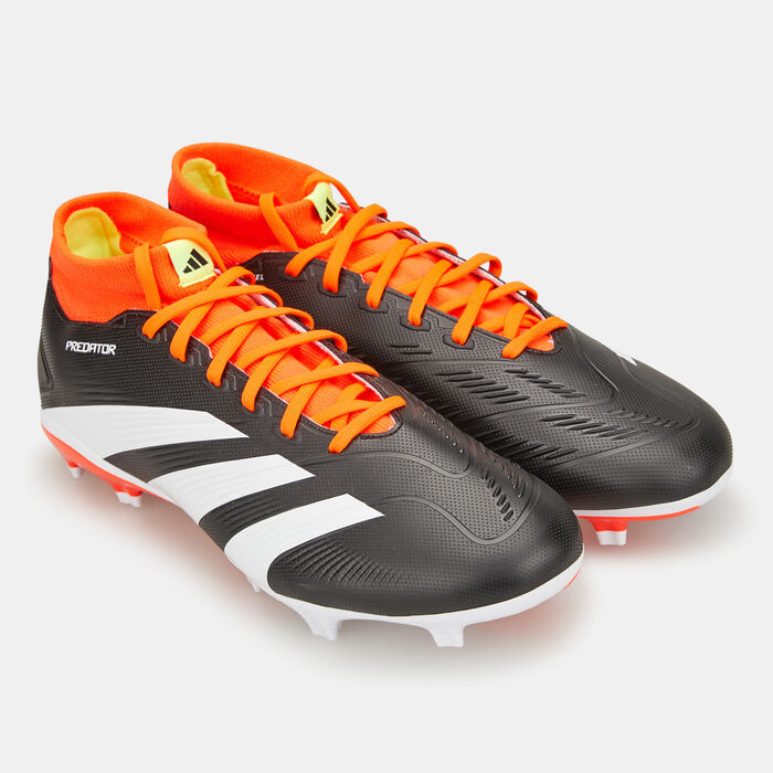 adidas Men's Predator 24 League Firm Ground Football Shoes Black image number 2