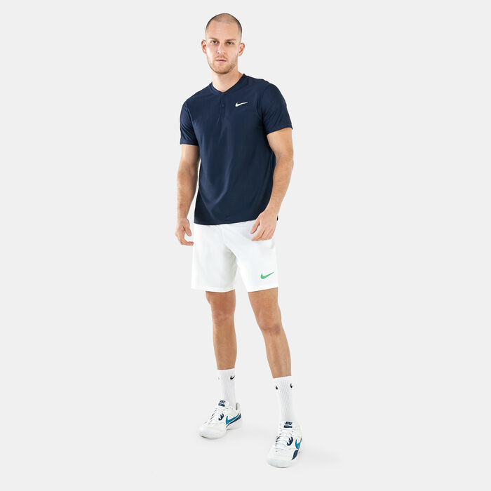 Nike Men's Court Dri-FIT Advantage Tennis Polo Shirt Blue image number 2