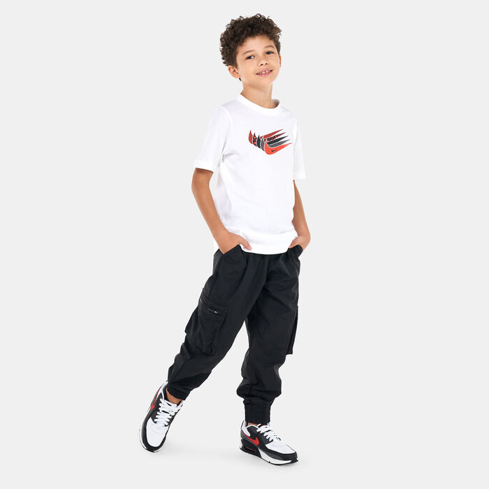 Nike Kids' Sportswear Woven Cargo Pants (Older Kids) Black Nike Kids' Sportswear Woven Cargo Pants (Older Kids) Black image number 2