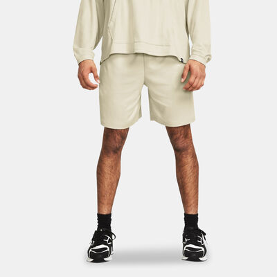 Under Armour Men's Rival Waffle Shorts White
