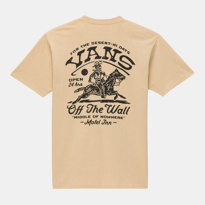 Vans Men's Middle Of Nowhere T-Shirt Beige image number 1