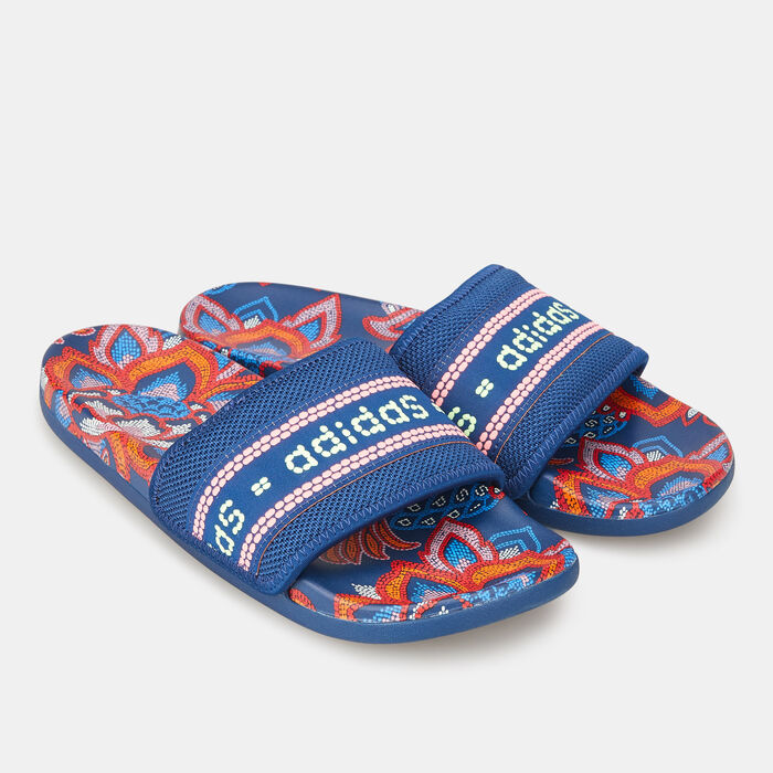 adidas Women's Adilette Comfort Slides Blue image number 0