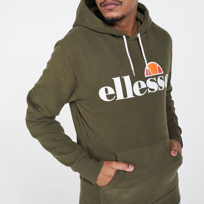 ellesse Men's Gottero Hoodie Brown ellesse Men's Gottero Hoodie Brown image number 3