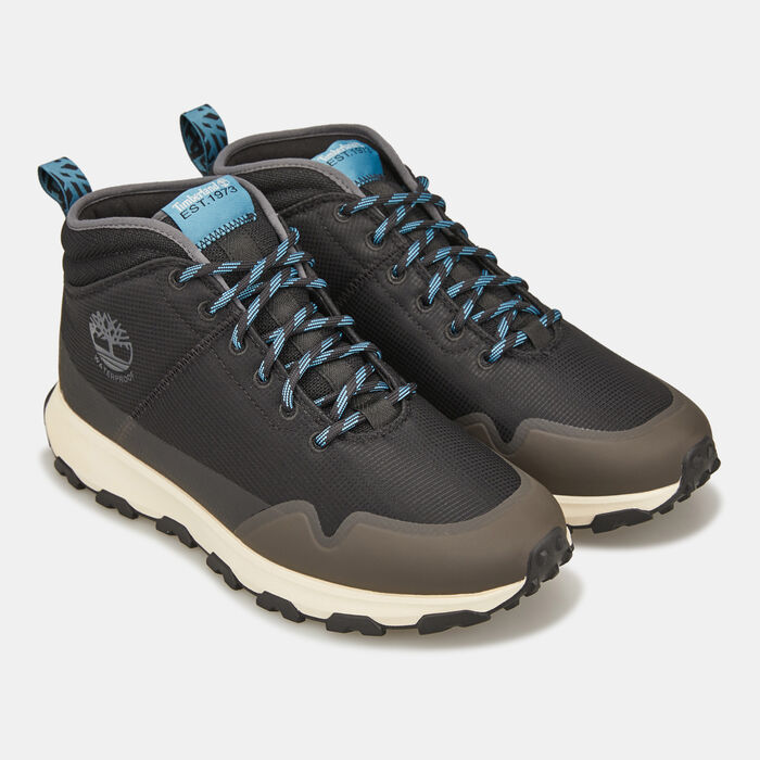 Timberland Men's Winsor Trail Mid Fab Shoe Black Timberland Men's Winsor Trail Mid Fab Shoe Black image number 1
