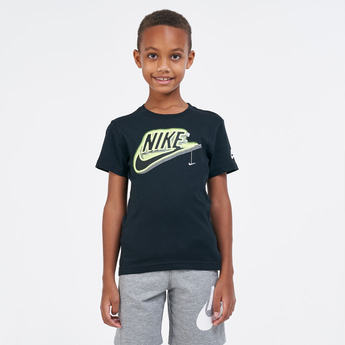 Nike Kids' Futura Light T-Shirt Black Nike Kids' Futura Light T-Shirt Black image number 0