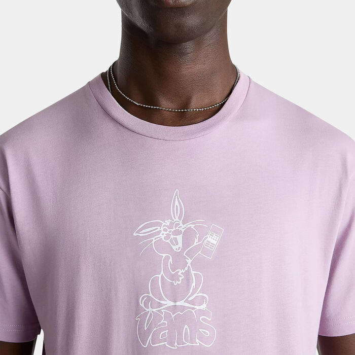 Vans Men's Crazy Eddy T-Shirt Purple image number 3