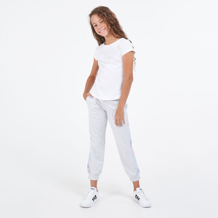 adidas Kids' Essentials Logo T-Shirt White adidas Kids' Essentials Logo T-Shirt White image number 2
