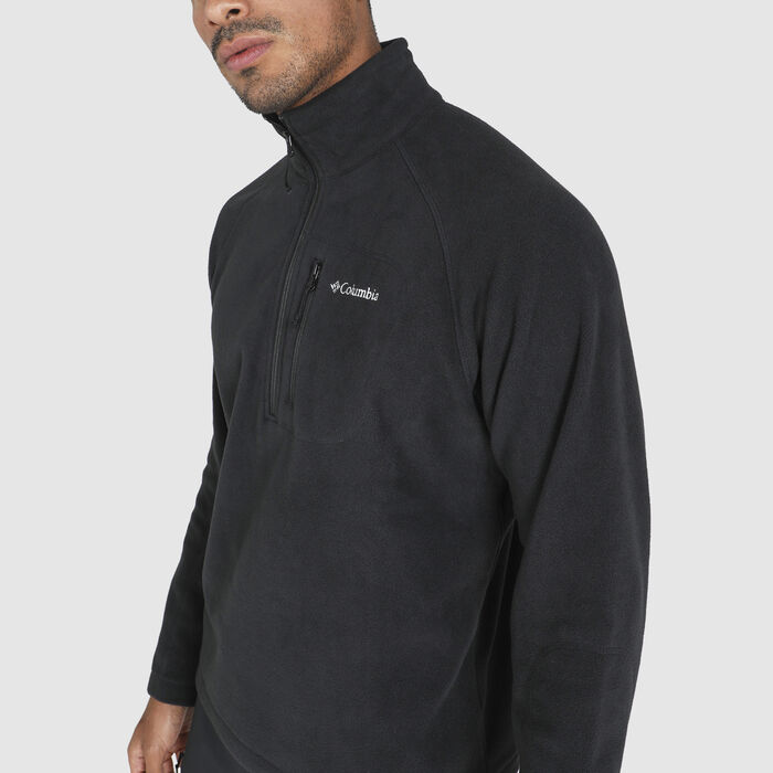 Columbia Men's Fast Trek™ III Half Zip Fleece Jacket Black image number 3