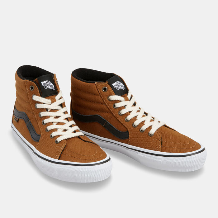 Vans Skate Sk8-Hi Unisex Shoes Brown image number 1