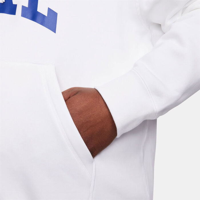 Nike Men's Club Fleece Pullover Hoodie White image number 2