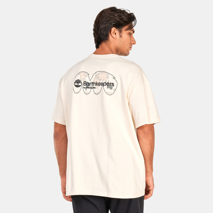 Timberland Men's EarthKeepers® By Raeburn Archive Globe T-Shirt Beige Timberland Men's EarthKeepers® By Raeburn Archive Globe T-Shirt Beige image number 1