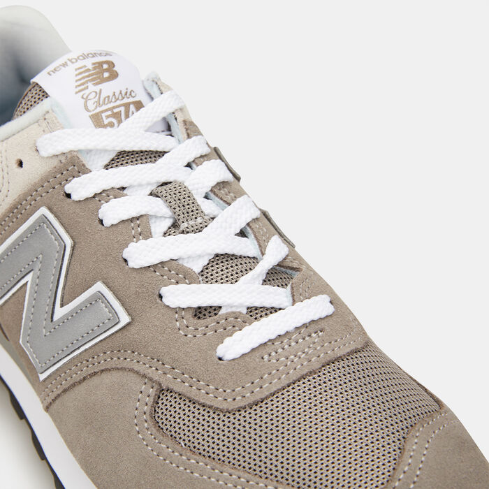New Balance Men's 574 Shoes Grey image number 4