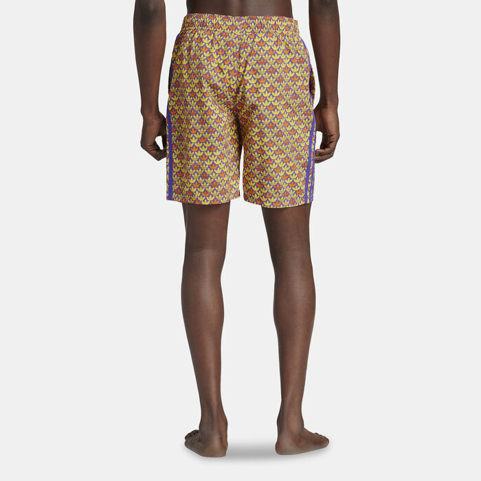 adidas Men's Monogram Swimming Shorts Multi adidas Men's Monogram Swimming Shorts Multi image number 1