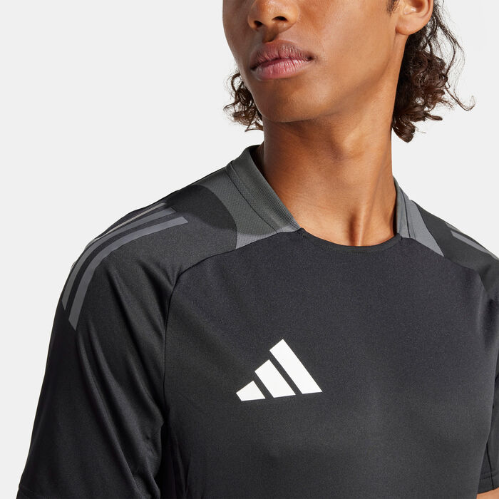 adidas Men's Tiro 24 Competition Football Jersey Black adidas Men's Tiro 24 Competition Football Jersey Black image number 3