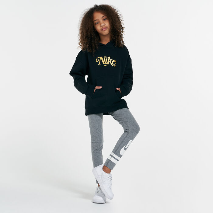 Nike Kids' Sportswear Club Energy Hoodie Black image number 2