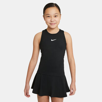 Nike Kids' Court Dri-FIT Victory Tank Top (Older Kids) Black Nike Kids' Court Dri-FIT Victory Tank Top (Older Kids) Black