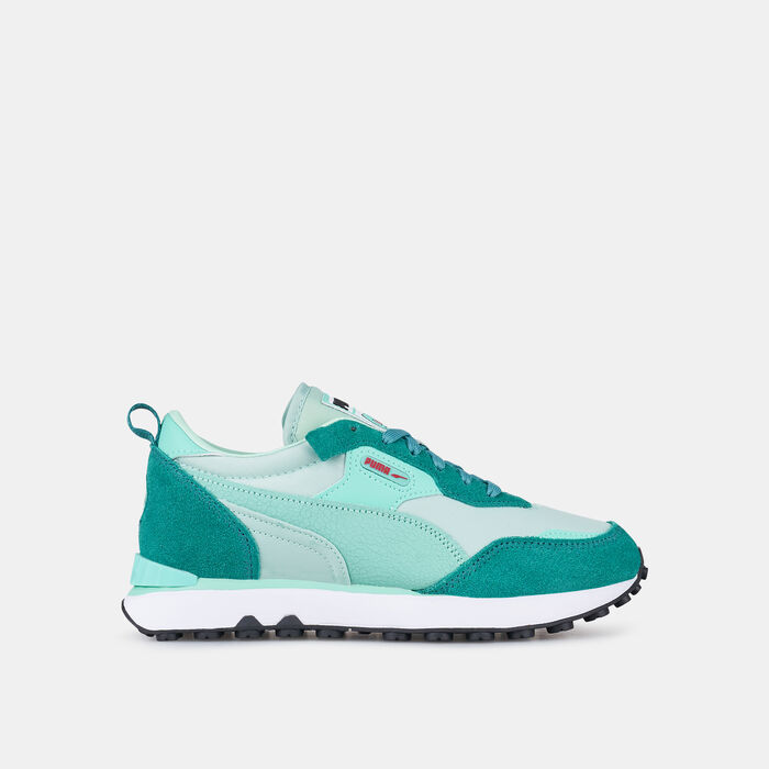PUMA Kids' x POKÉMON Rider FV Bulbasaur Shoe Green PUMA Kids' x POKÉMON Rider FV Bulbasaur Shoe Green image number 0