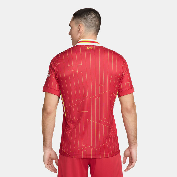 Nike Men's Liverpool F.C. Dri-FIT Stadium Home Replica Football Jersey - 2024/25 Red image number 1