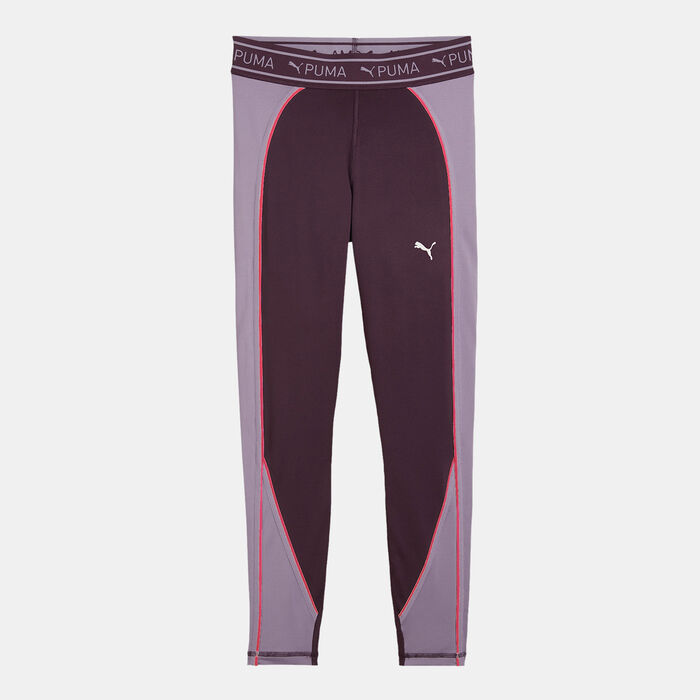 PUMA Women's Fit 7/8 Training Leggings Red PUMA Women's Fit 7/8 Training Leggings Red image number 0