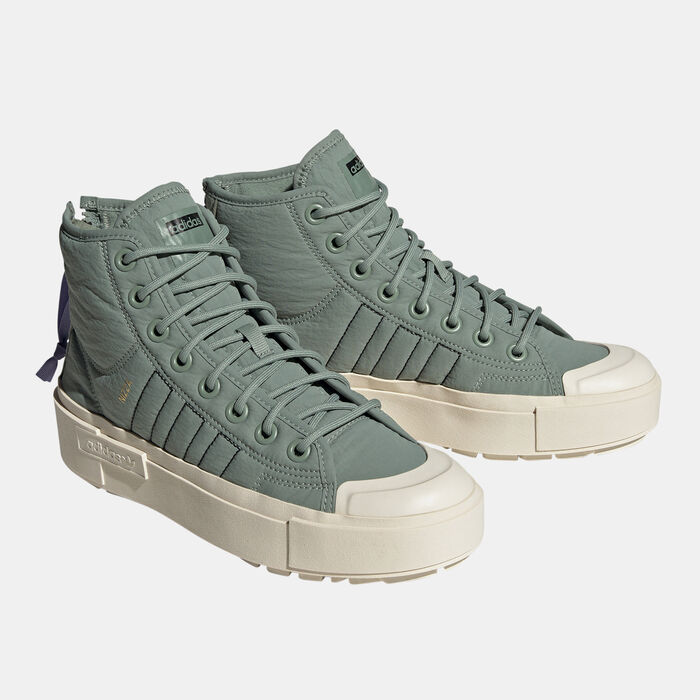 adidas Originals Women's Nizza Bonega X Shoe Green adidas Originals Women's Nizza Bonega X Shoe Green image number 1