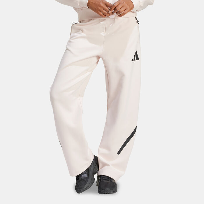 adidas Women's Z.N.E. Barrel Track Pants Pink image number 0