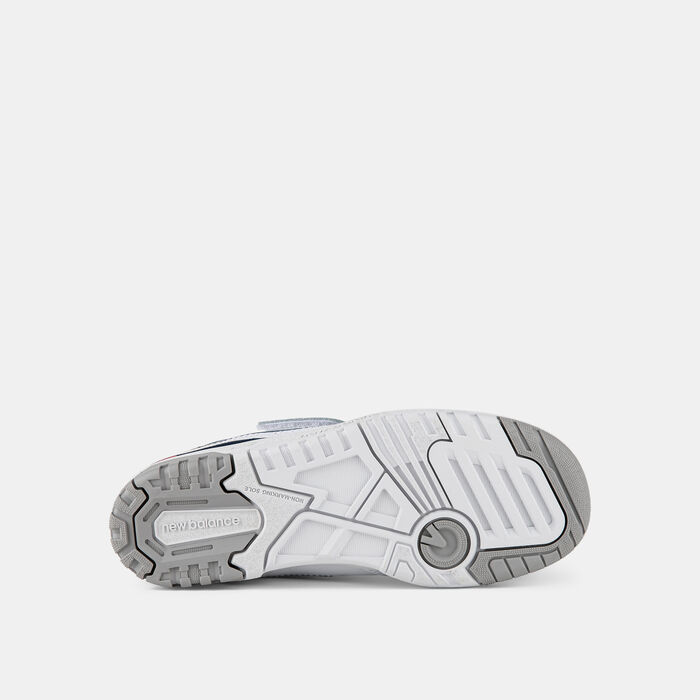 New Balance Kids' BB550 Shoes White image number 3