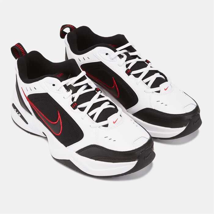 Nike Men's Air Monarch IV Training Shoe Black Nike Men's Air Monarch IV Training Shoe Black image number 1