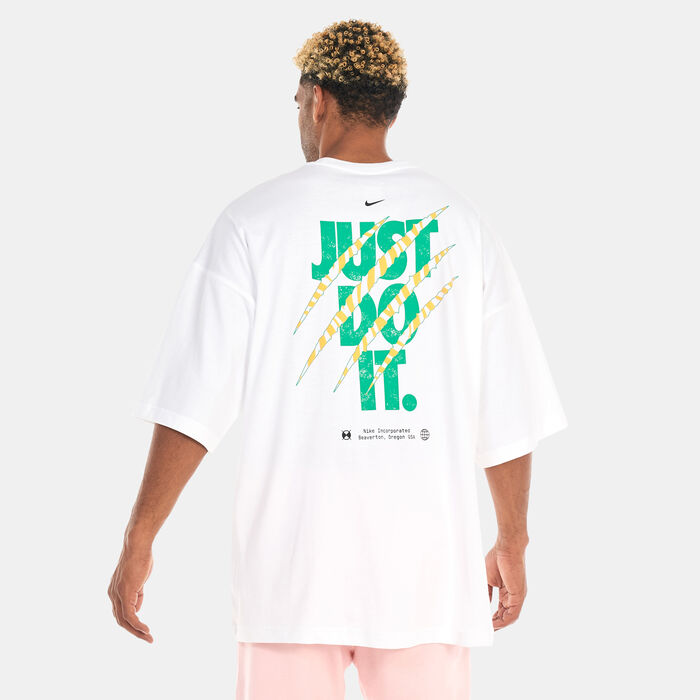 Nike Men's Sportswear Brandriffs T-Shirt White image number 1