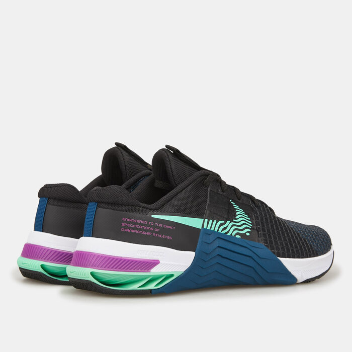 Nike Women's Metcon 8 Training Shoe Black Nike Women's Metcon 8 Training Shoe Black image number 2