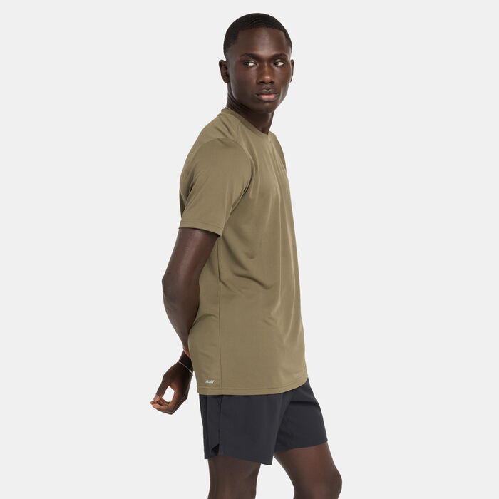 New Balance Men's Core Run T-Shirt Pink image number 2