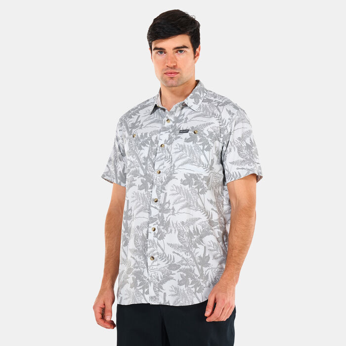 Columbia Men's Utilizer™ Printed Woven Shirt Grey Columbia Men's Utilizer™ Printed Woven Shirt Grey image number 0