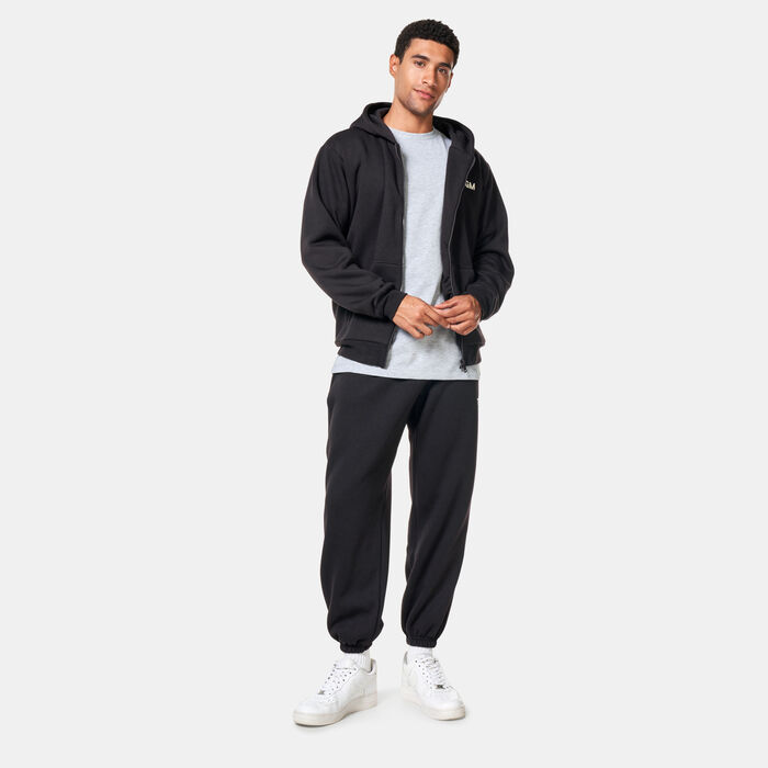 The Giving Movement Men's Lounge Full-Zip Hoodie Black The Giving Movement Men's Lounge Full-Zip Hoodie Black image number 2