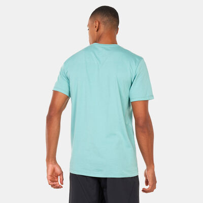 The North Face Men's Foundation Left Chest Logo T-Shirt Green The North Face Men's Foundation Left Chest Logo T-Shirt Green