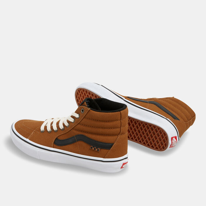 Vans Skate Sk8-Hi Unisex Shoes Brown image number 2