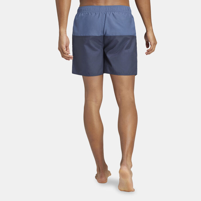 adidas Men's Colourblock CLX Swimming Shorts Brown adidas Men's Colourblock CLX Swimming Shorts Brown image number 1