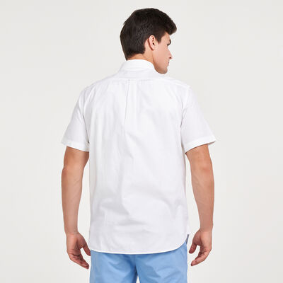 Timberland Men's Ela River Elevated Oxford Solid Shirt White Timberland Men's Ela River Elevated Oxford Solid Shirt White