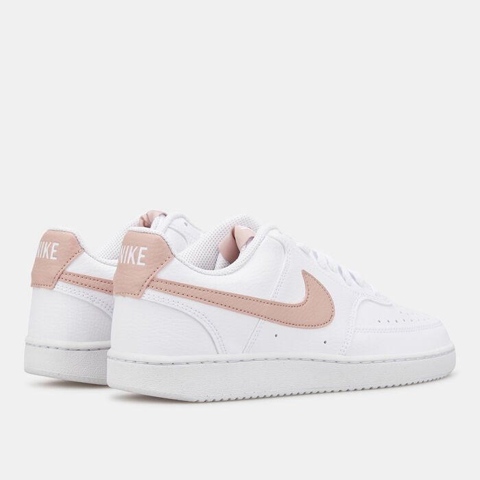 Nike Women's Court Vision Low Next Nature Shoes White image number 2