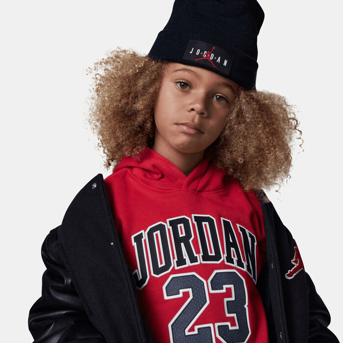 Jordan Kids' Fleece Hoodie Red image number 3