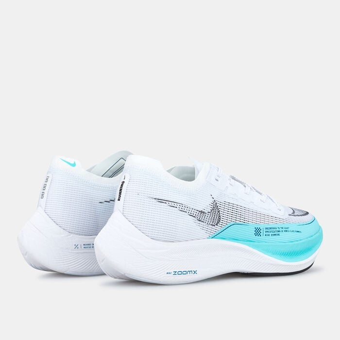 Nike Women's ZoomX Vaporfly NEXT% Shoe White Nike Women's ZoomX Vaporfly NEXT% Shoe White image number 2