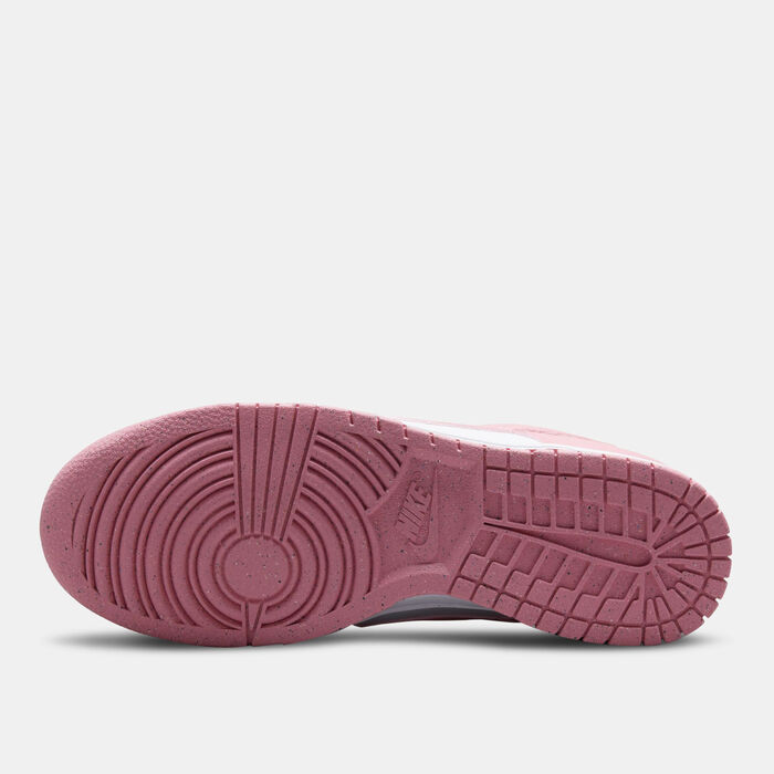 Nike Women's Dunk Low Shoes Pink image number 3