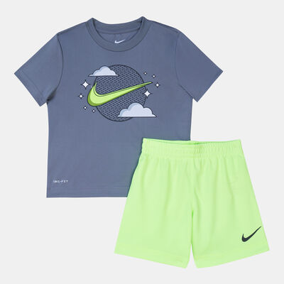 Nike Kids' Dri-FIT All Day Play Set (Baby and Toddler) Green Nike Kids' Dri-FIT All Day Play Set (Baby and Toddler) Green