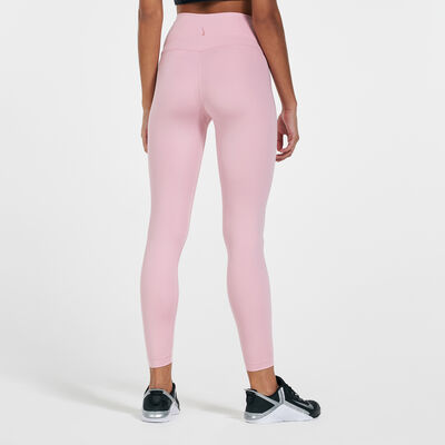 Nike Women's 7/8 Yoga Leggings Pink Nike Women's 7/8 Yoga Leggings Pink
