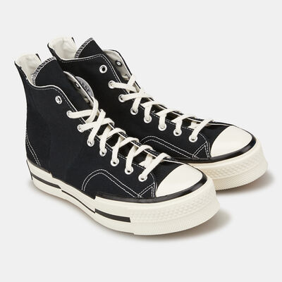 Converse Chuck 70 Plus Hi Unisex Shoes Black Converse Chuck 70 Plus Hi Unisex Shoes Black