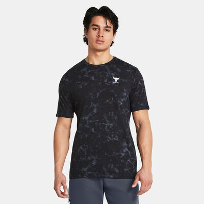 Under Armour Men's Project Rock Printed Graphic T-Shirt Black Under Armour Men's Project Rock Printed Graphic T-Shirt Black