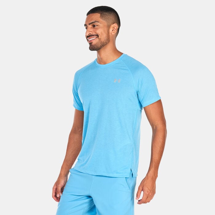 Under Armour Men's Streaker Run T-Shirt Blue Under Armour Men's Streaker Run T-Shirt Blue image number 0