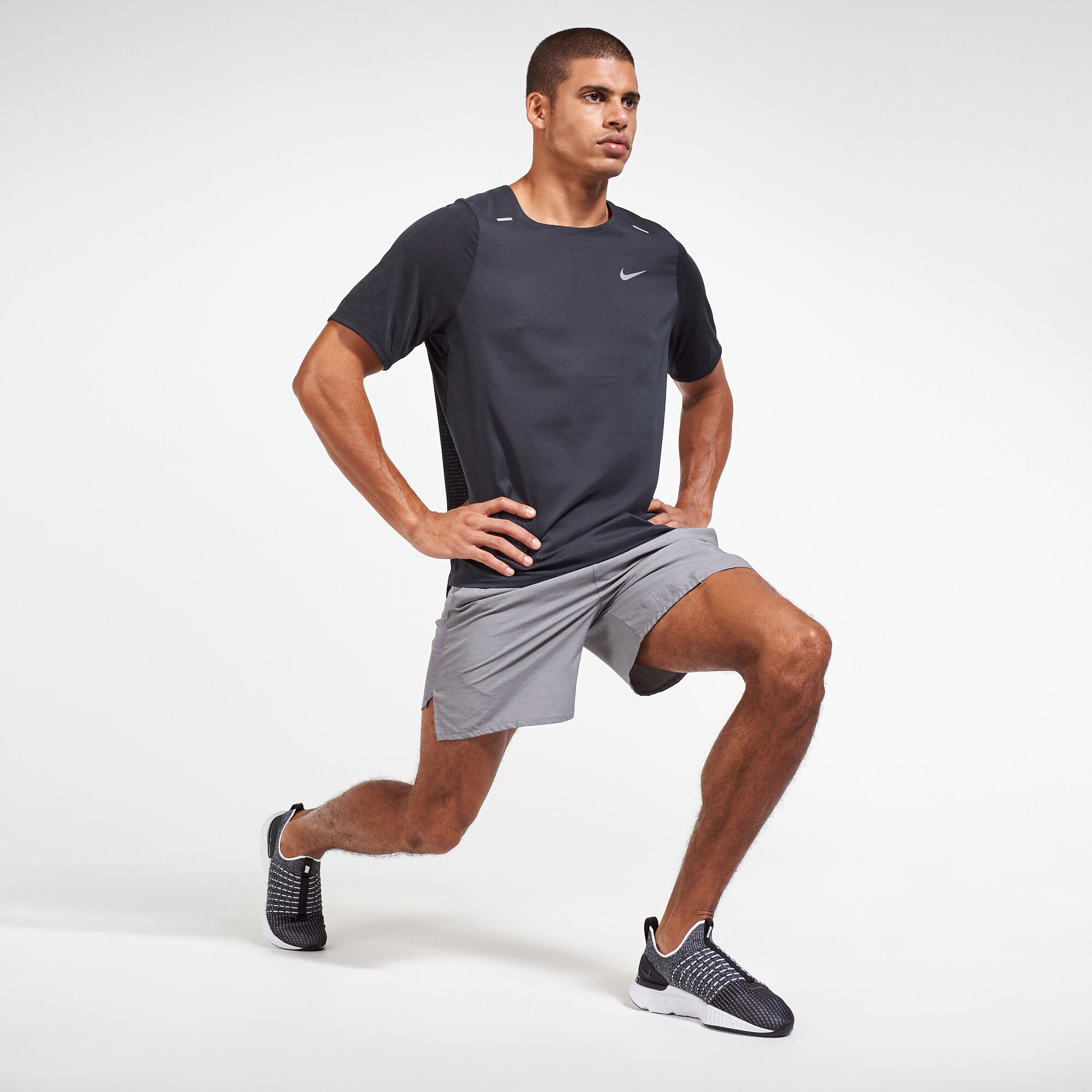 Men's breathe rise 365 running shirt outlet