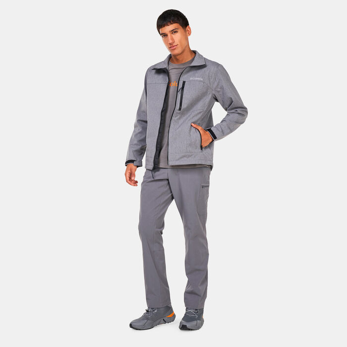 Columbia Men's Cruiser Valley™ Softshell Jacket Grey Columbia Men's Cruiser Valley™ Softshell Jacket Grey image number 2
