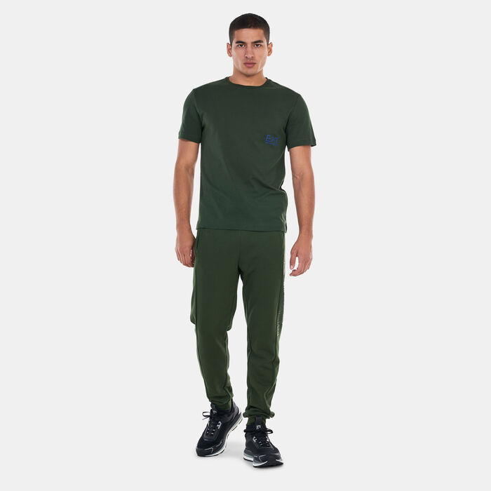 EA7 Emporio Armani Men's Logo Pack T-Shirt Green EA7 Emporio Armani Men's Logo Pack T-Shirt Green image number 2